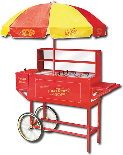 Hot dog Grill Cart